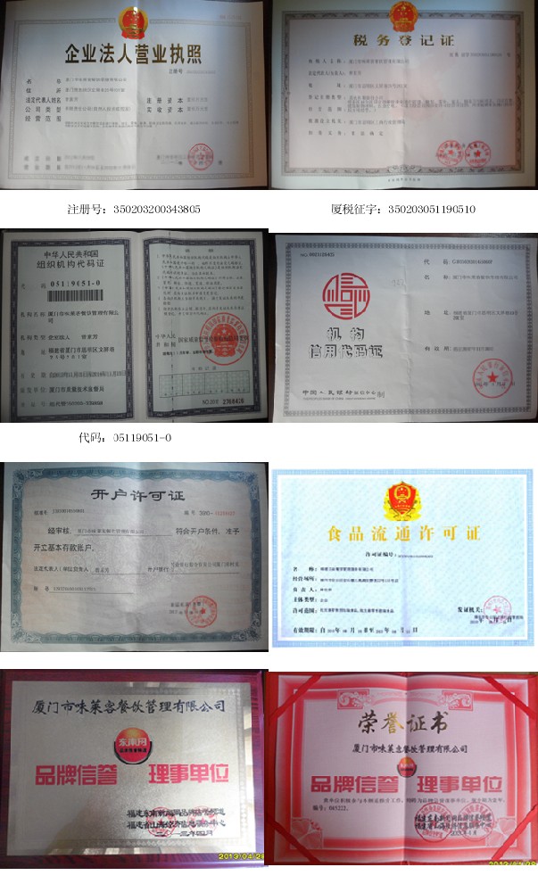 資質(zhì)榮譽(yù)