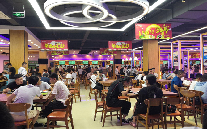 味萊客公司專業(yè)承包工業(yè)園區(qū)食堂