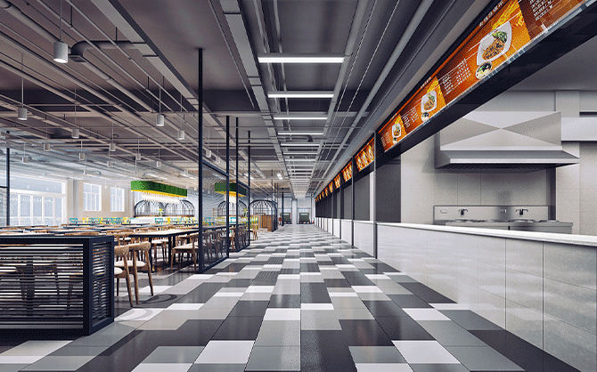 食堂服務(wù)藍(lán)圖設(shè)計(jì)